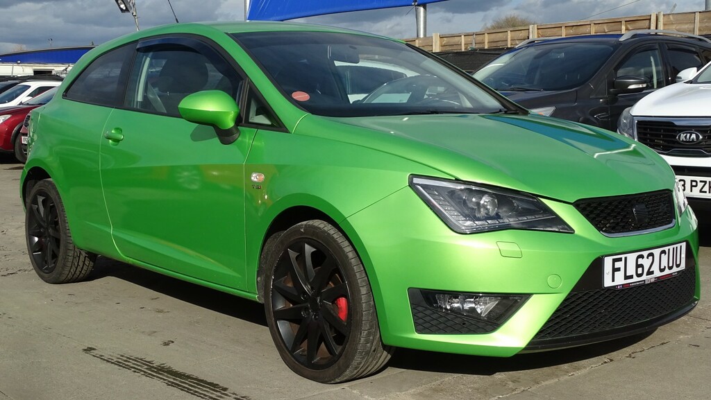 Seat Ibiza Hatchback 1.2 Tsi Fr 201262 FL62CUU Green #4