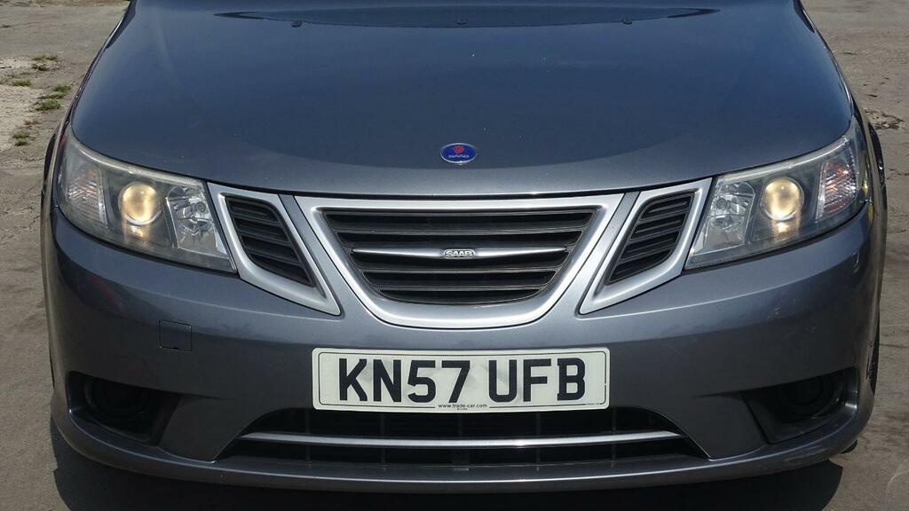 Saab 9-3 Saloon 1.9 Tid Linear Se 200857 KN57UFB Grey #5