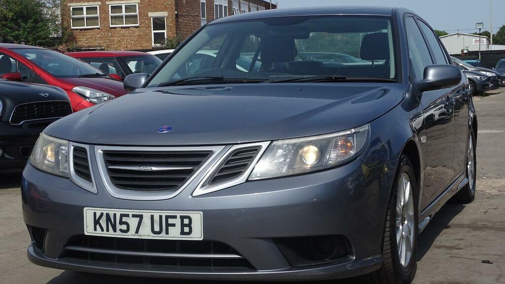 Saab 9-3 Saloon 1.9 Tid Linear Se 200857 KN57UFB Grey #6