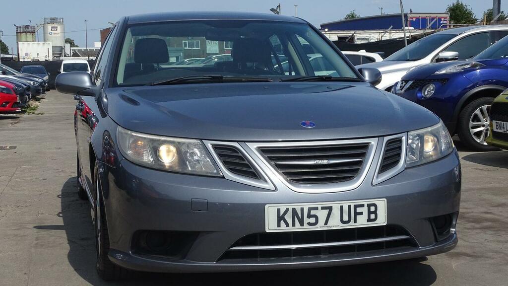 Saab 9-3 Saloon 1.9 Tid Linear Se 200857 KN57UFB Grey