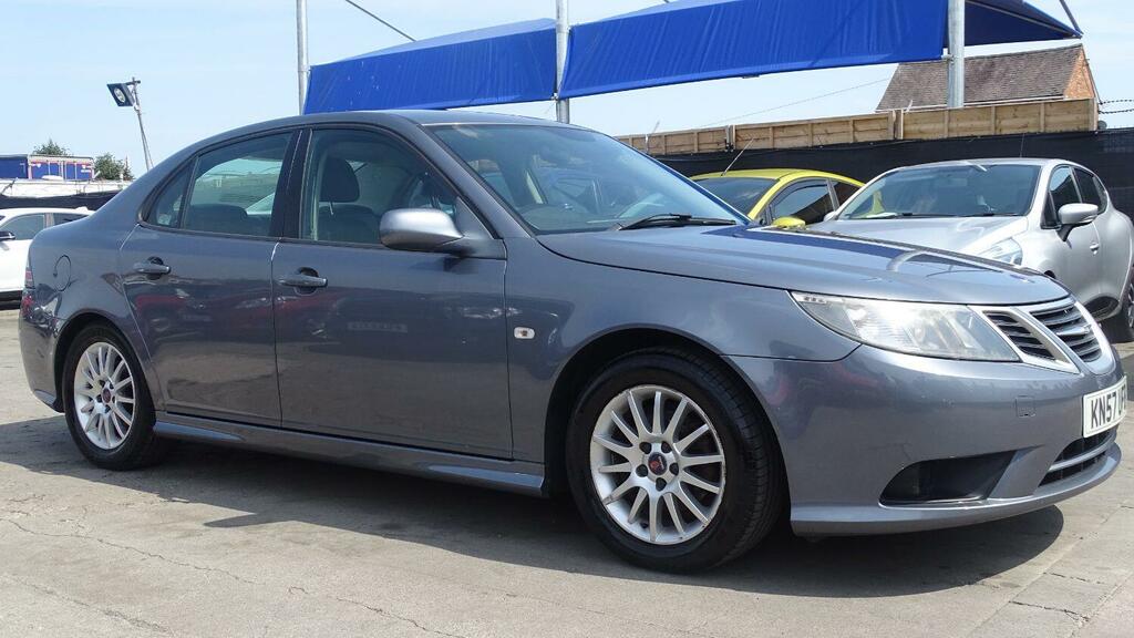 Saab 9-3 Saloon 1.9 Tid Linear Se 200857 KN57UFB Grey #3