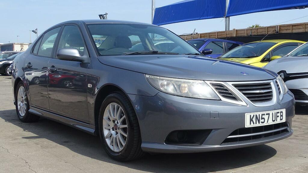 Saab 9-3 Saloon 1.9 Tid Linear Se 200857 KN57UFB Grey #2