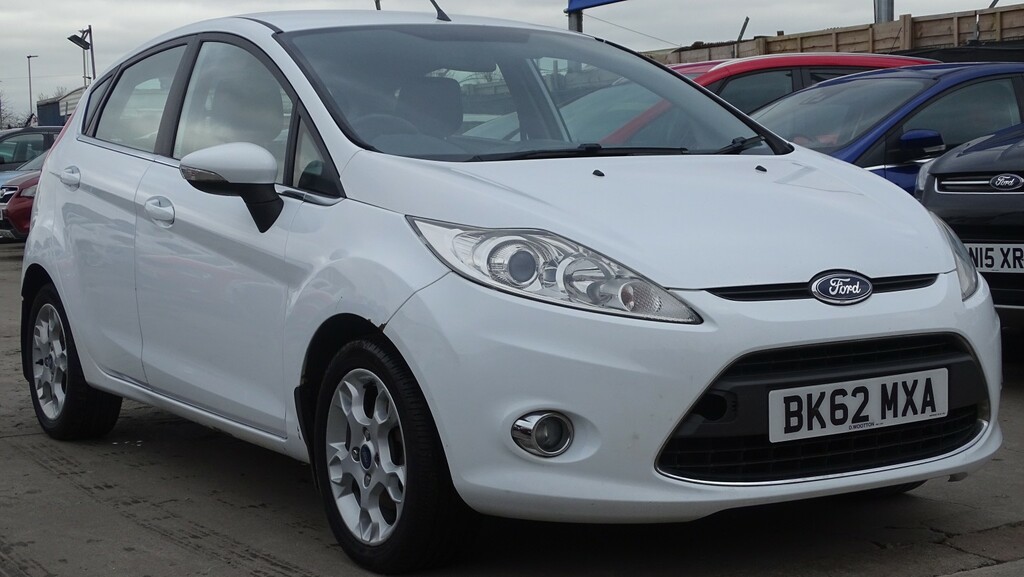 Ford Fiesta Hatchback 1.4 Zetec 201262 BK62MXA White #3
