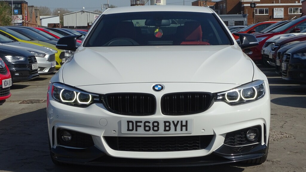 BMW 4 Series Gran Coupe Coupe 2.0 420D Xdrive M Sport Coupe 201868 DF68BYH White #5