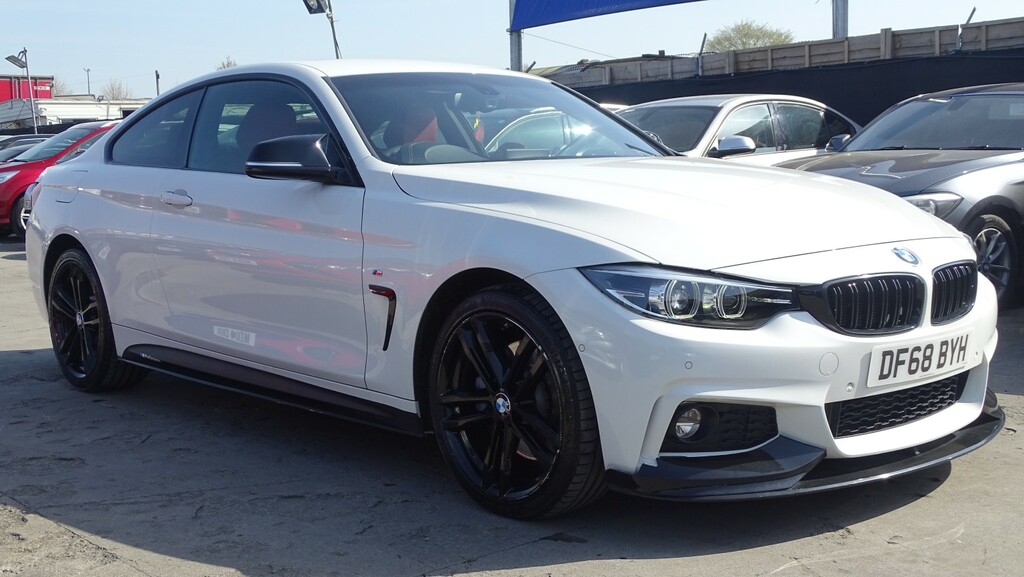 BMW 4 Series Gran Coupe Coupe 2.0 420D Xdrive M Sport Coupe 201868 DF68BYH White #4