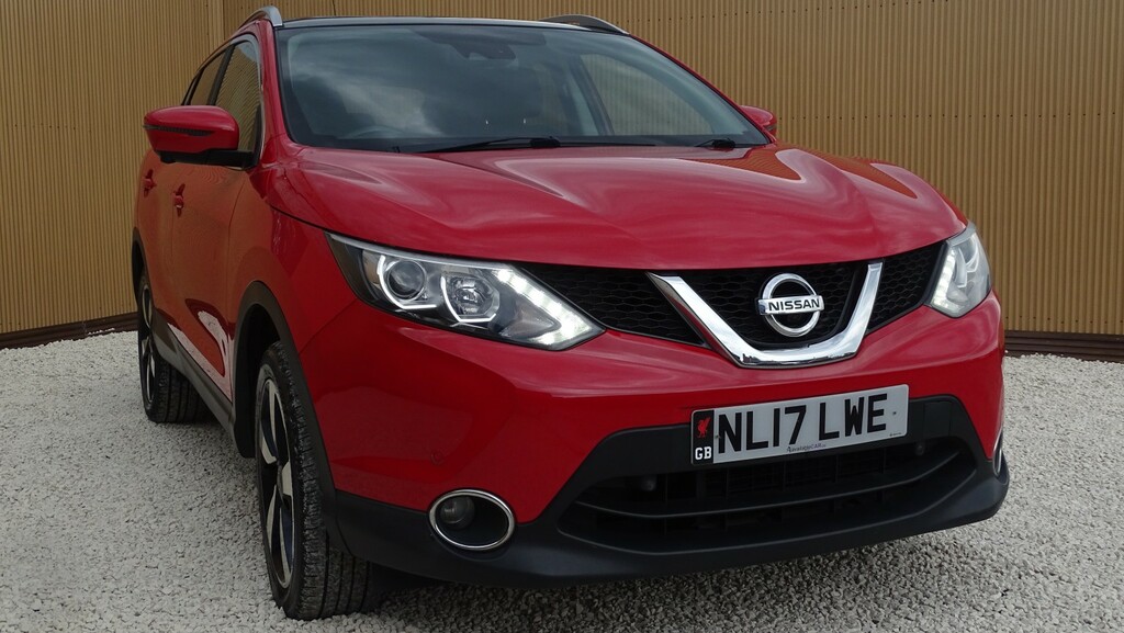 Nissan Qashqai Suv 1.5 Dci N-connecta 201717 NL17LWE Red #3