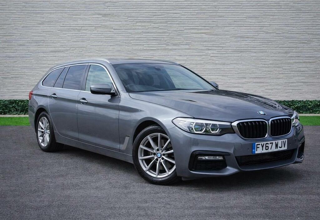 BMW 5 Series Estate 2.0 520D Se Touring Euro 6 Ss FY67WJV Blue #3