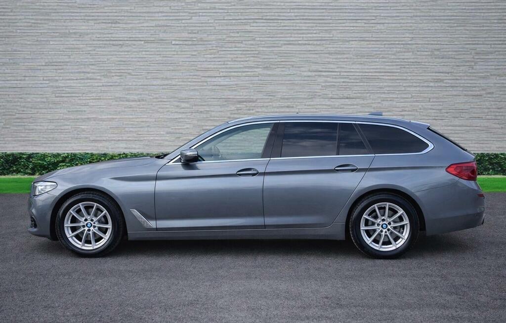 BMW 5 Series Estate 2.0 520D Se Touring Euro 6 Ss FY67WJV Blue #4