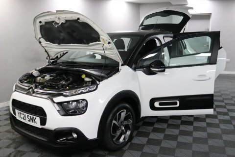 Citroen C3 2021 21 Puretech White