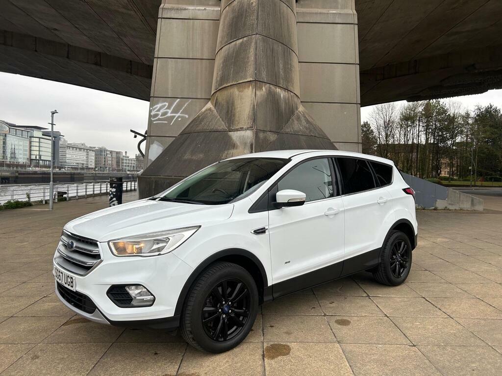 Ford Kuga 2.0 Tdci Ecoblue Zetec Awd Euro 6 S S SG67UGB White #2