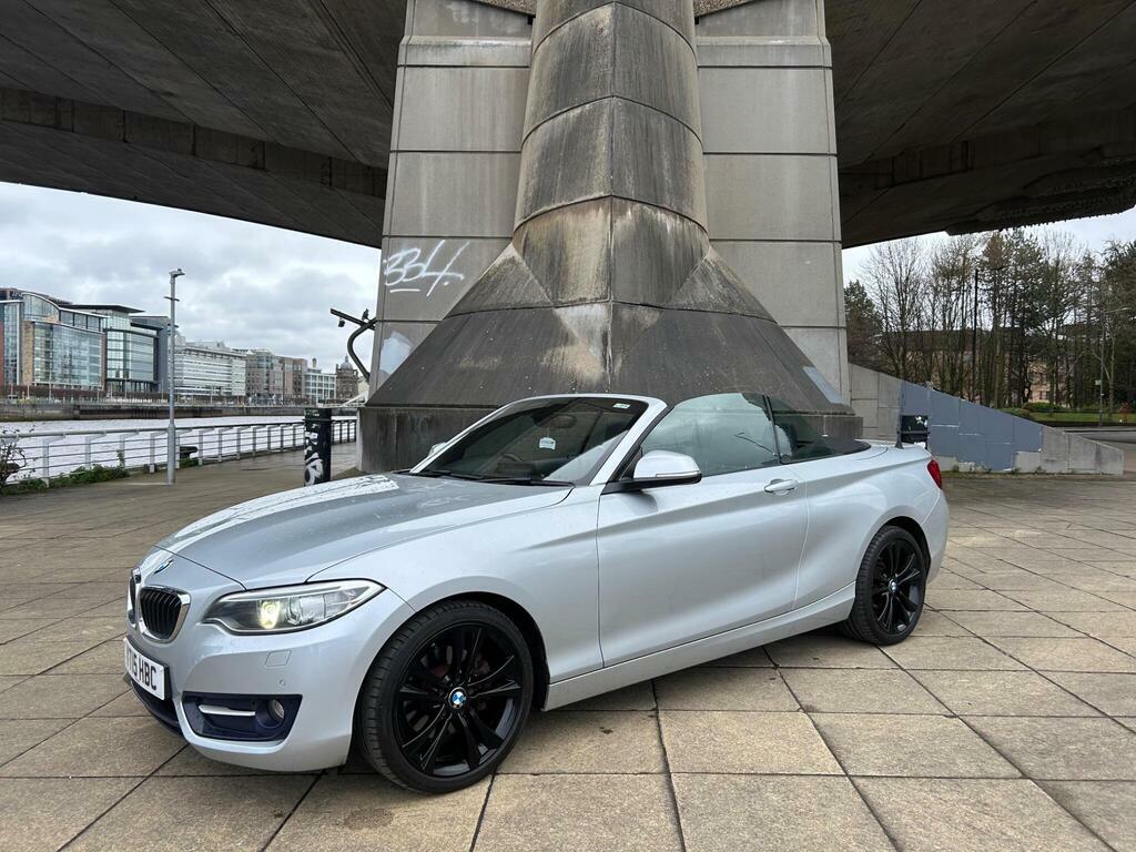 BMW 2 Series 2.0 220I Sport Euro 6 S S Silver #2