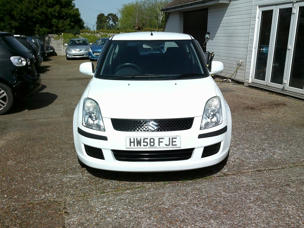 Suzuki Swift Hatchback 1.3 Gl 2008 HW58FJE White #5