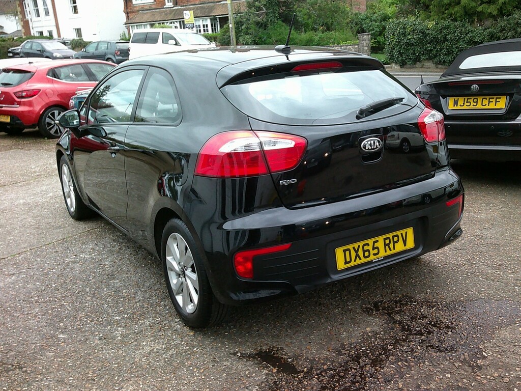 Kia RIO 1.3 2 DX65RPV Black #4
