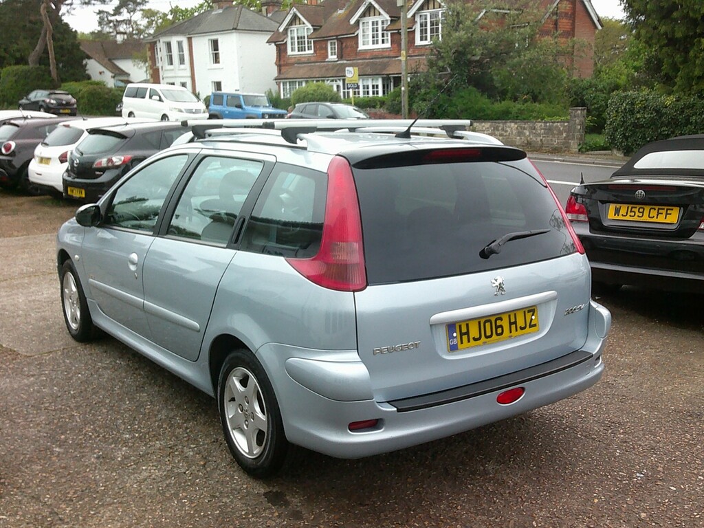 Peugeot 206 SW Verve Grey #4