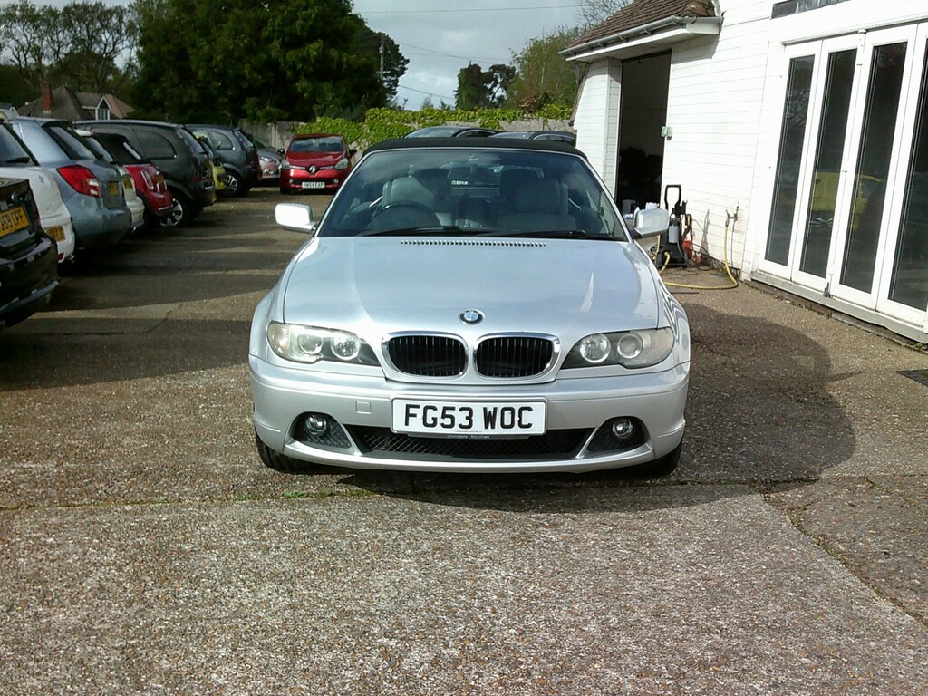 BMW 3 Series Convertible 2.0 318Ci 318 2003 Silver #5