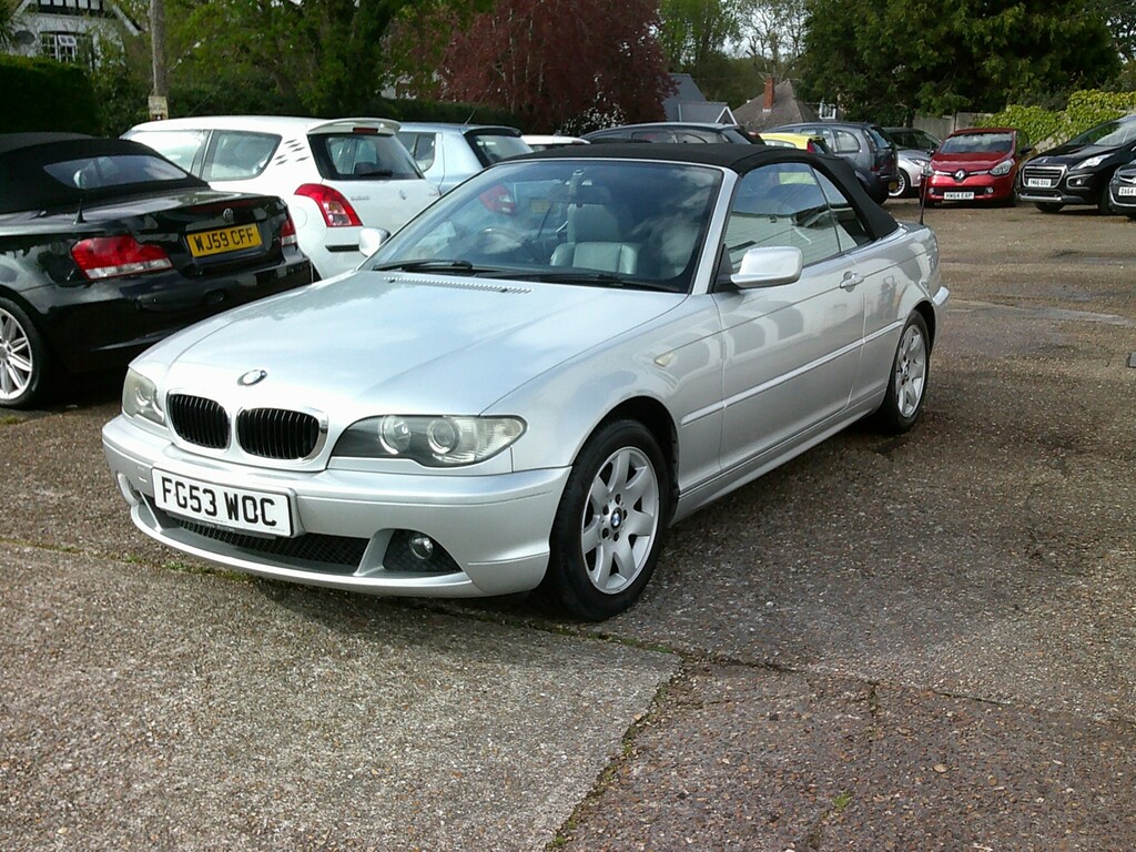 BMW 3 Series Convertible 2.0 318Ci 318 2003 Silver #4