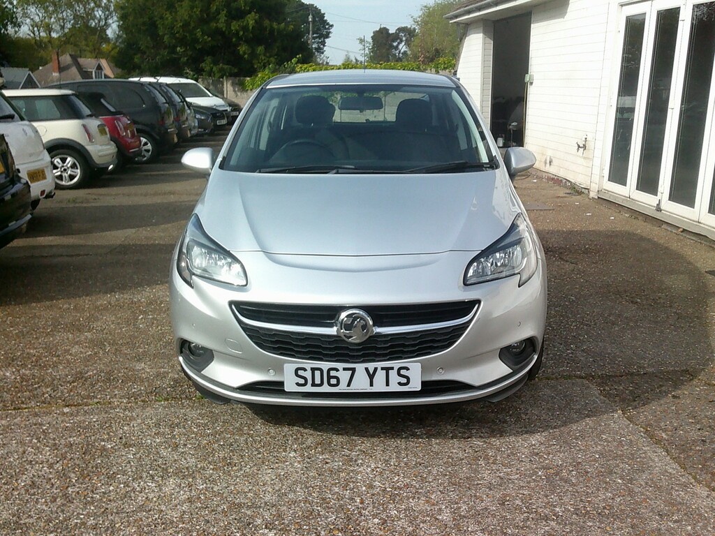 Vauxhall Corsa Hatchback 1.3 Cdti Ecotec Design 2017 SD67YTS Silver #6