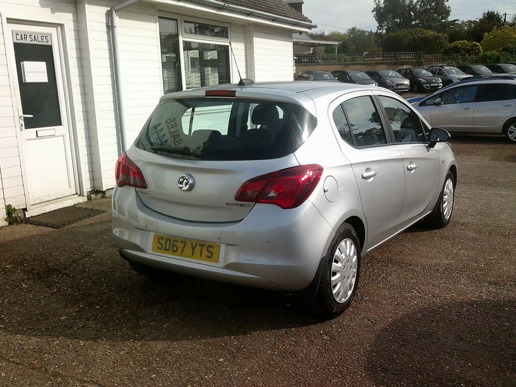 Vauxhall Corsa Hatchback 1.3 Cdti Ecotec Design 2017 SD67YTS Silver #2