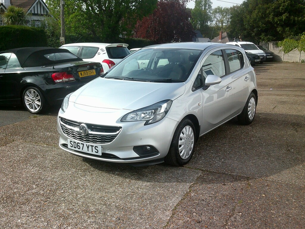 Vauxhall Corsa Hatchback 1.3 Cdti Ecotec Design 2017 SD67YTS Silver #5