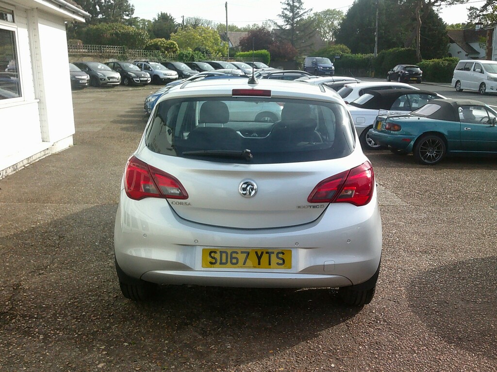 Vauxhall Corsa Hatchback 1.3 Cdti Ecotec Design 2017 SD67YTS Silver #3
