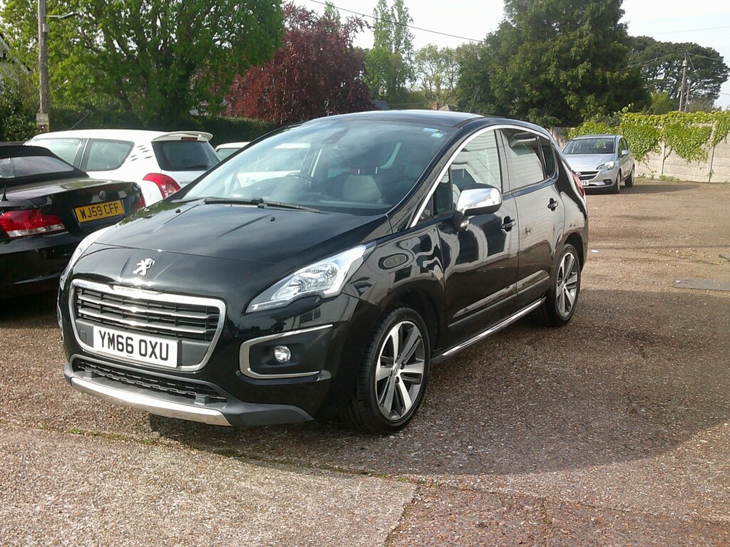 Peugeot 3008 Suv 1.6 Bluehdi Allure 2017 YM66OXU Black #5
