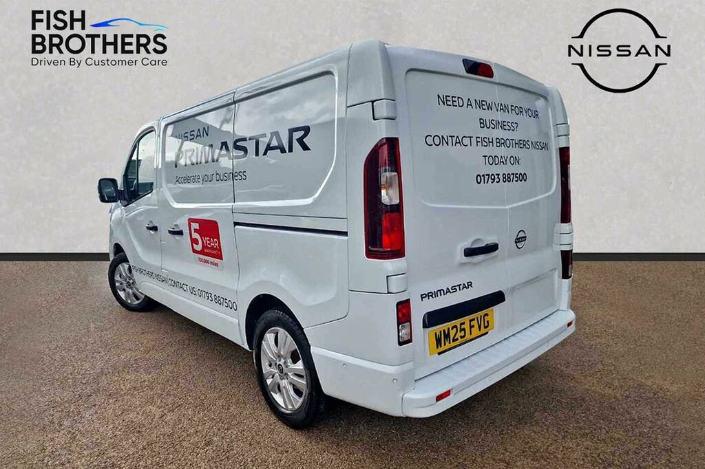Nissan Primastar 2.0 Dci 130Ps H1 Tekna Van WM25FVG White #3