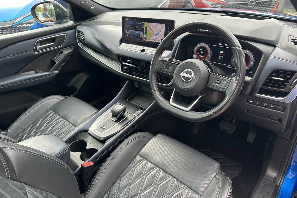 Nissan Qashqai 1.3 Dig-t Mh 158 Tekna Xtronic FV72ZJO Blue #6