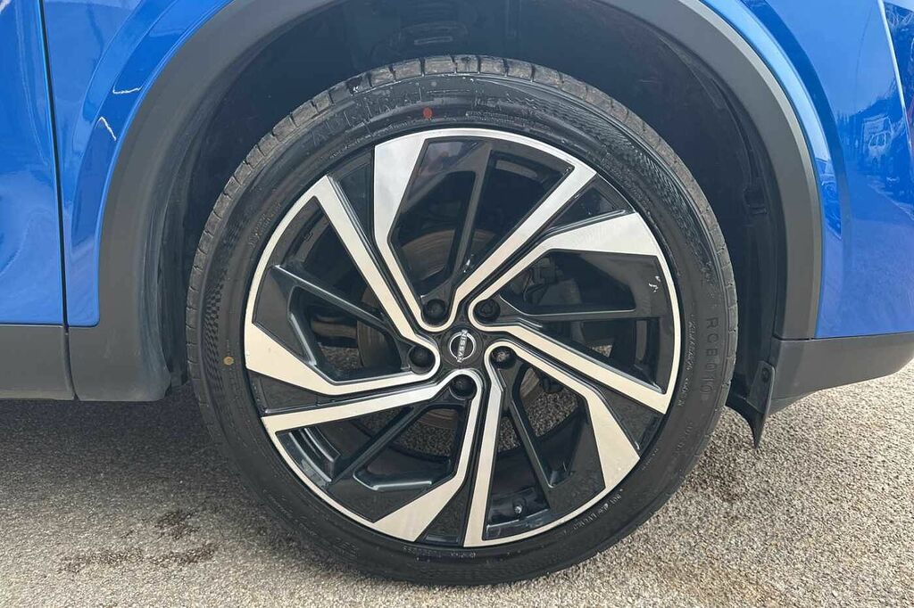 Nissan Qashqai 1.3 Dig-t Mh 158 Tekna Xtronic FV72ZJO Blue #5