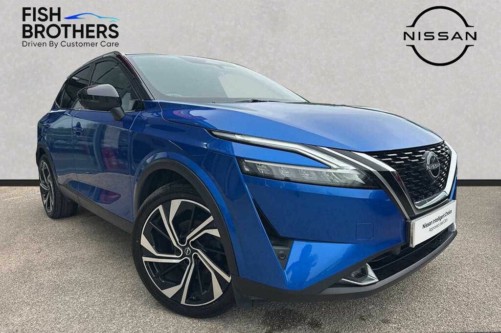 Nissan Qashqai 1.3 Dig-t Mh 158 Tekna Xtronic Blue