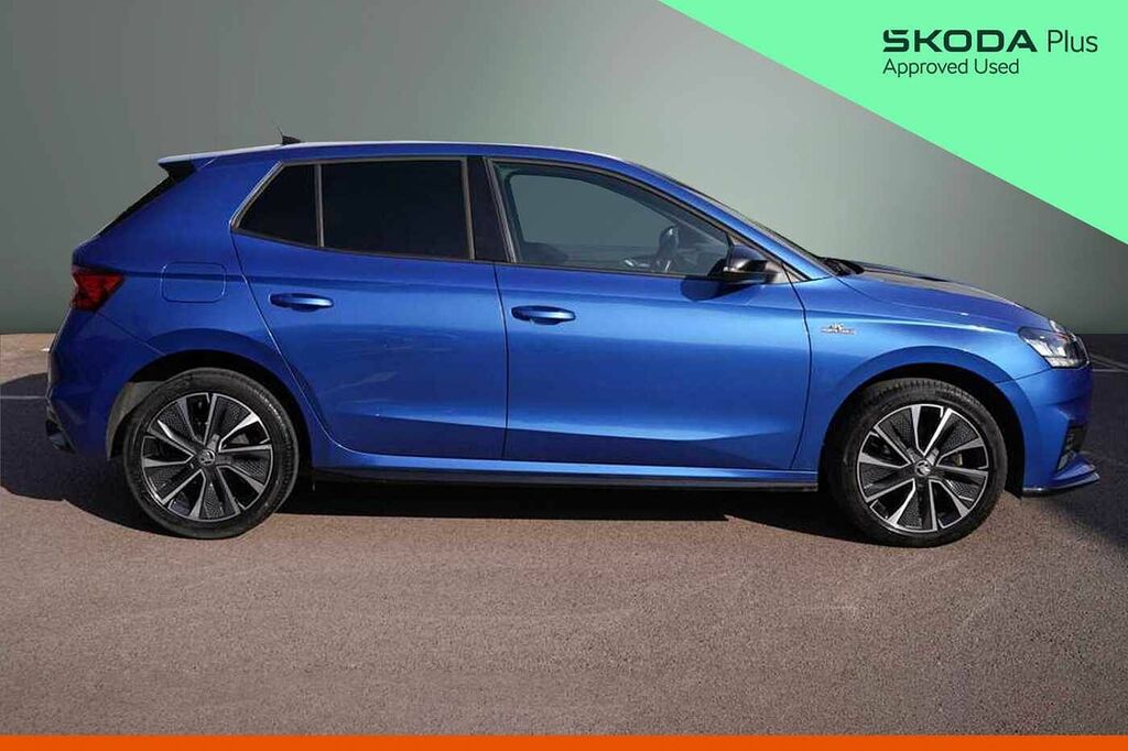 Skoda Fabia 1.0 Tsi 110 Monte Carlo WP72LKU Blue #4