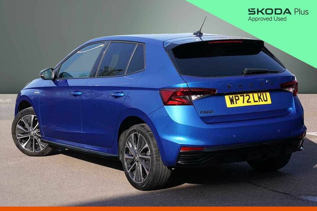 Skoda Fabia 1.0 Tsi 110 Monte Carlo WP72LKU Blue #3