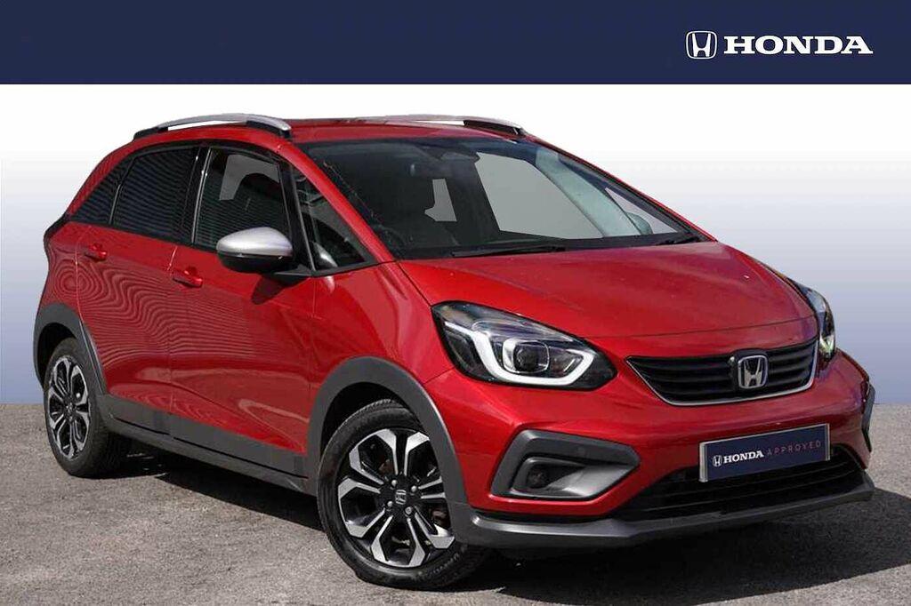 Honda Jazz 1.5 I-mmd Hybrid Crosstar Ex Ecvt Red