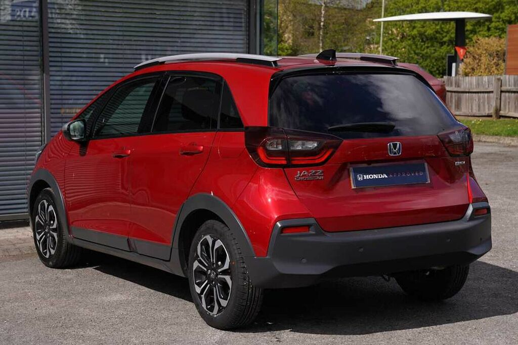 Honda Jazz 1.5 I-mmd Hybrid Crosstar Ex Ecvt RK23BJV Red #3