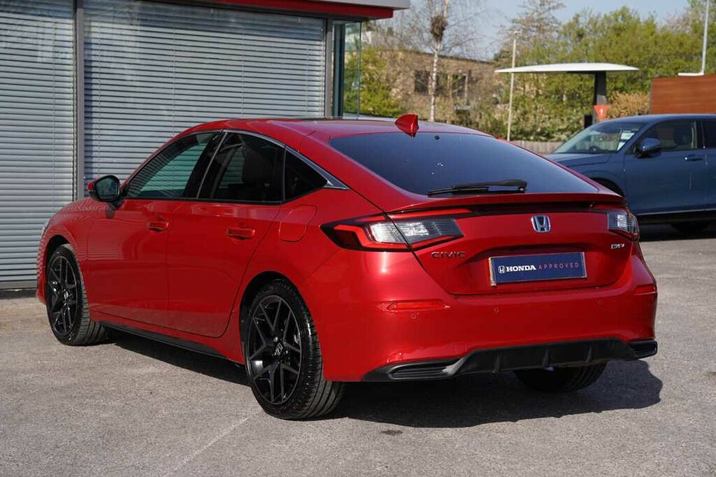 Honda Civic 2.0 Ehev Advance Cvt RF25BFU Red #3