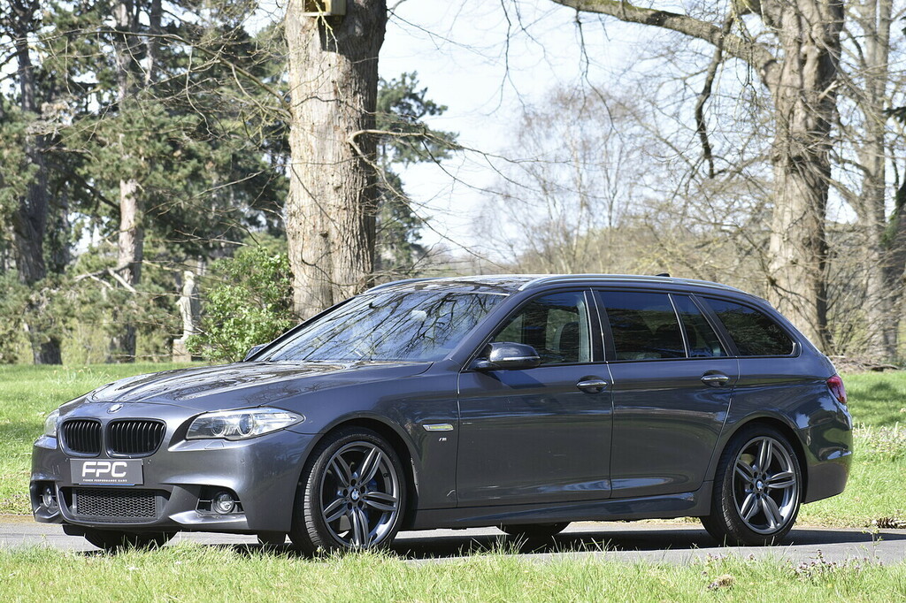 BMW 5 Series 3.0 535D M Sport Touring Euro 6 S PL66NZG Grey #6