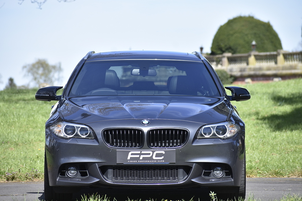 BMW 5 Series 3.0 535D M Sport Touring Euro 6 S PL66NZG Grey #3