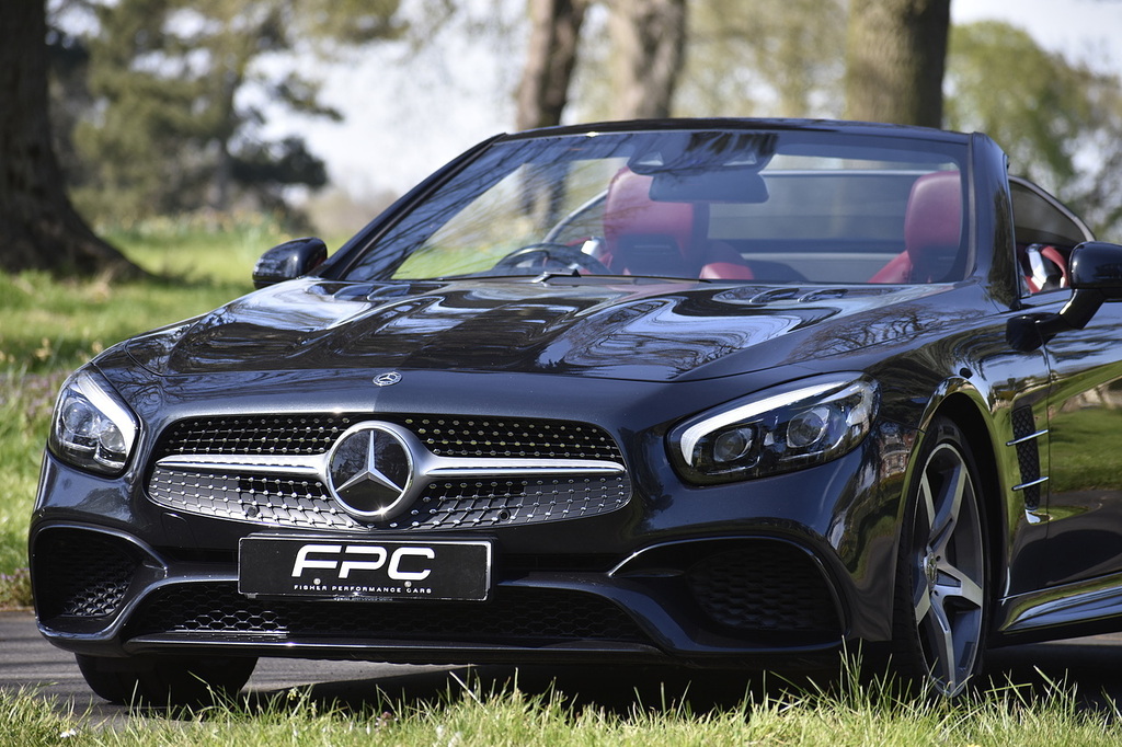 Mercedes-Benz SL Class Sl400 V6 Amg Line Black #5