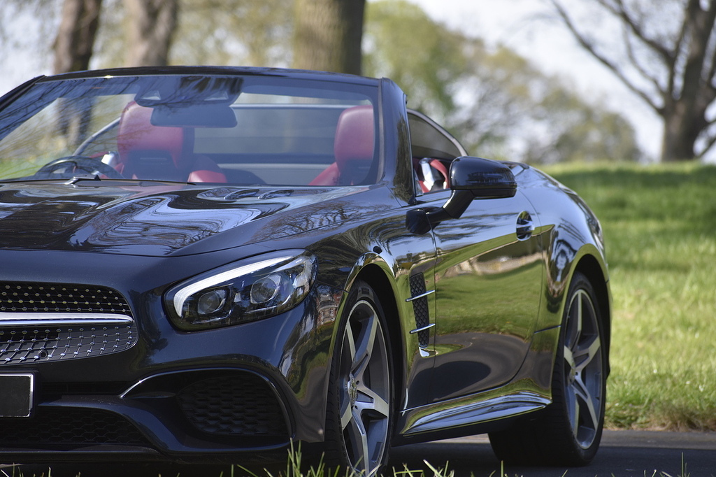 Mercedes-Benz SL Class Sl400 V6 Amg Line Black #4