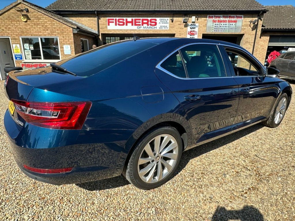Skoda Superb 2L Se L Executive Blue #2