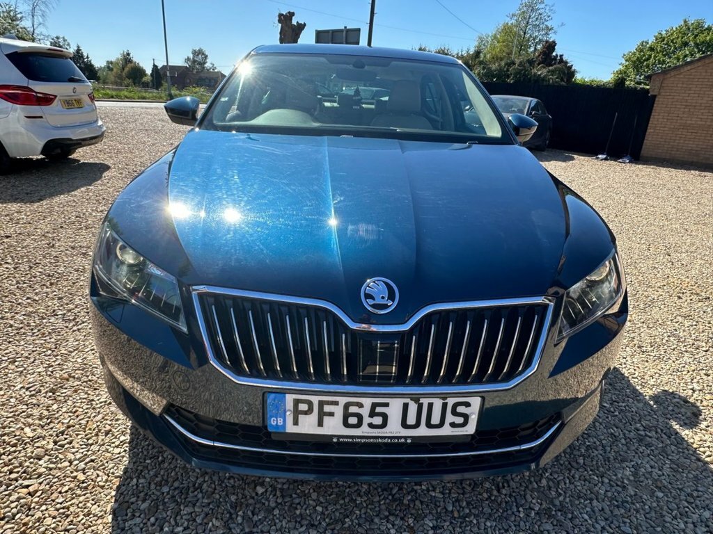 Skoda Superb 2L Se L Executive Blue #4