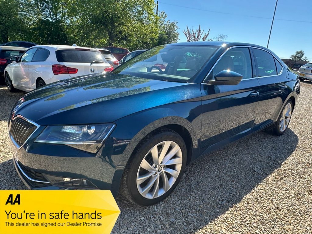 Skoda Superb 2L Se L Executive Blue