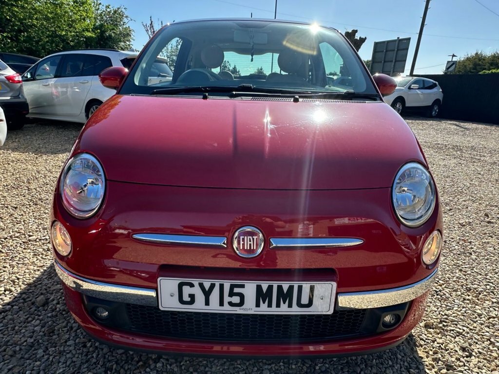 Fiat 500 0.9L Lounge Red #4