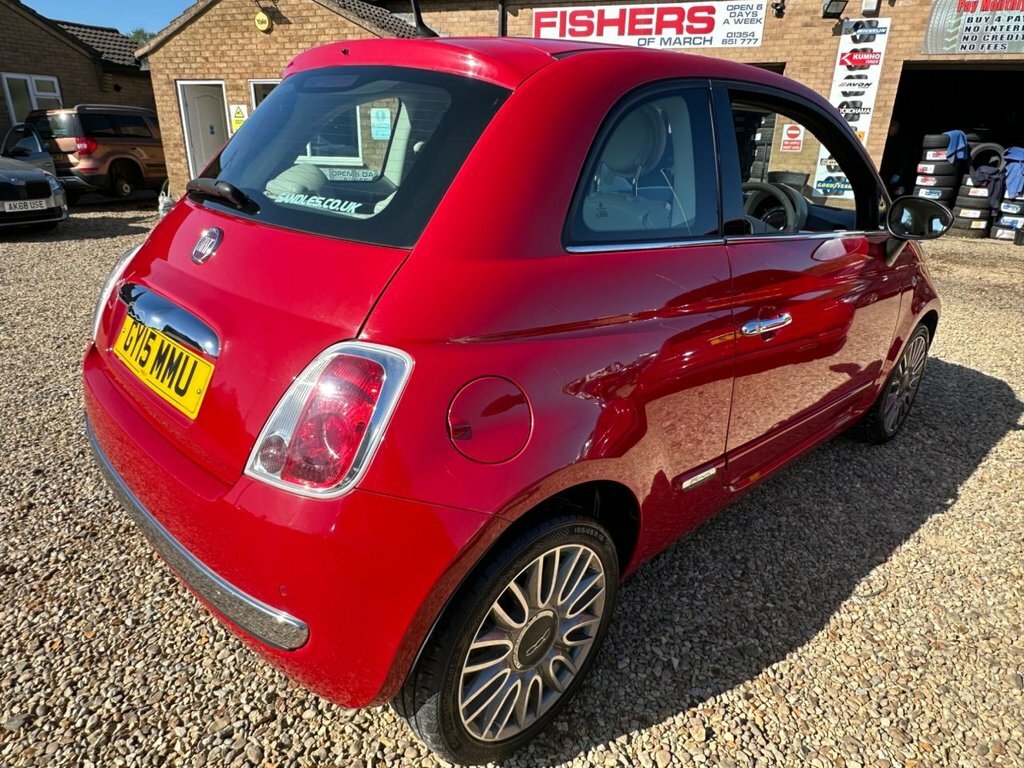 Fiat 500 0.9L Lounge Red #5