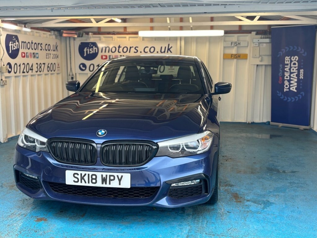 BMW 5 Series 2L M Sport SK18WPY Blue #3