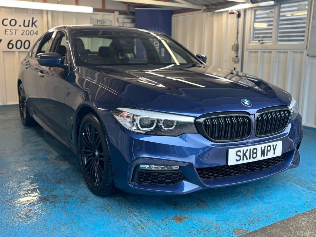 BMW 5 Series 2L M Sport SK18WPY Blue #4