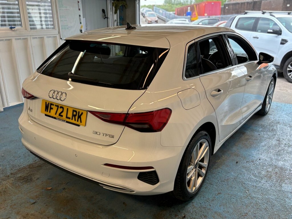 Audi A3 1L Sport WF72LRK White #6