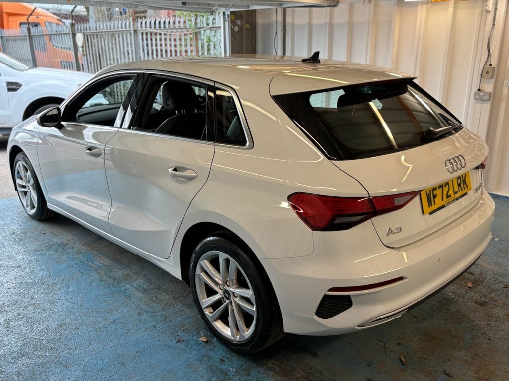 Audi A3 1L Sport WF72LRK White #5