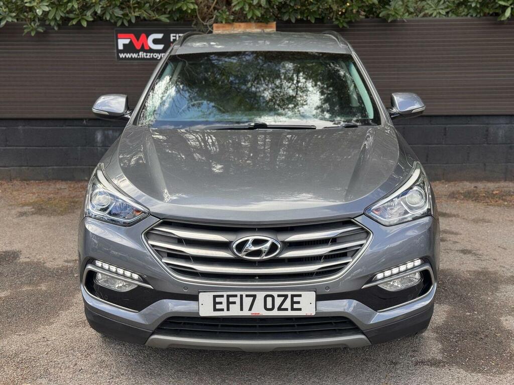 Hyundai Santa Fe 2.2 Crdi Blue Drive Premium 4Wd Euro 6 Ss EF17OZE Silver #3