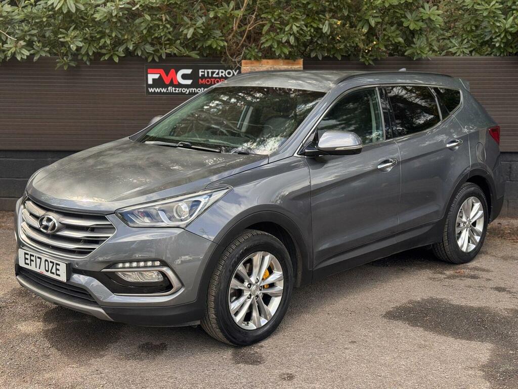 Hyundai Santa Fe 2.2 Crdi Blue Drive Premium 4Wd Euro 6 Ss EF17OZE Silver #4
