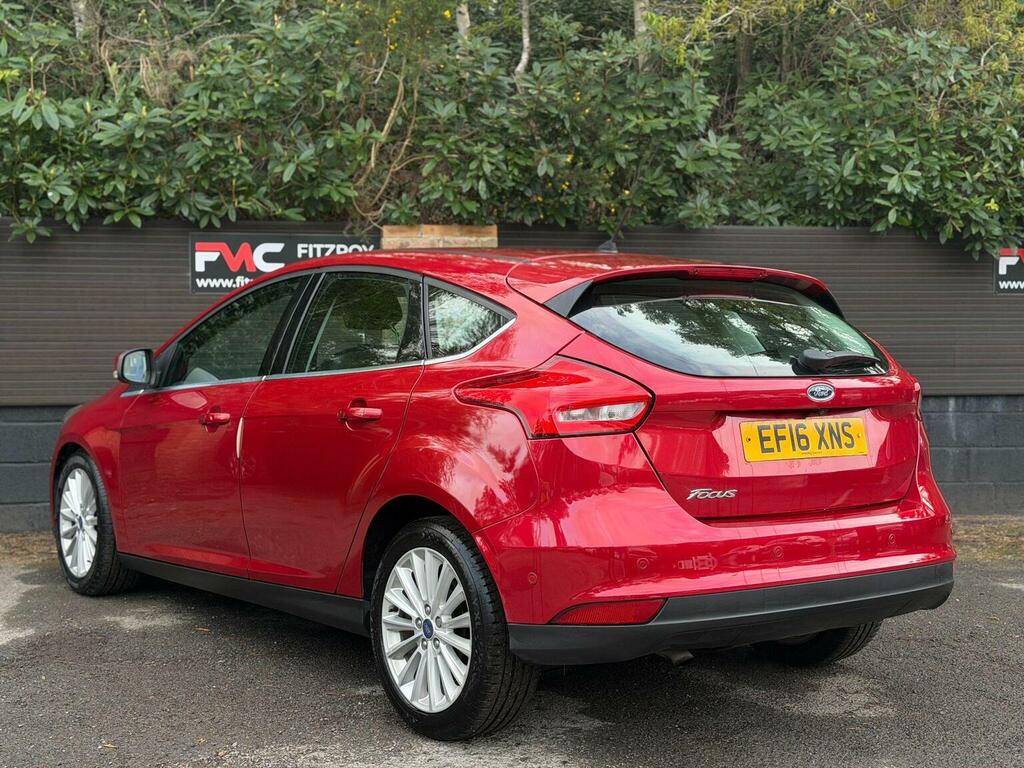 Ford Focus 1.5 Tdci Titanium X Euro 6 Ss EF16XNS Red #4